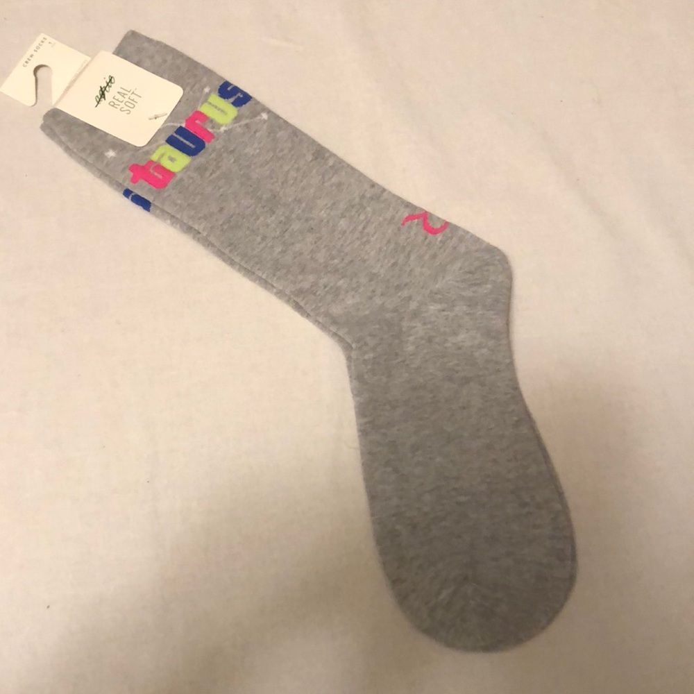 New Aerie Crew socks, Taurus